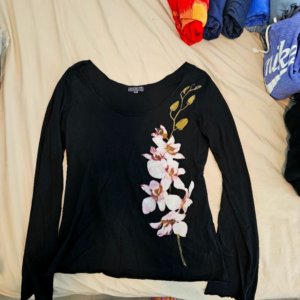 Lucky Brand orchid tee